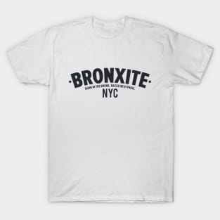 Bronxites Typography Tee – Embrace the Bronx Spirit T-Shirt